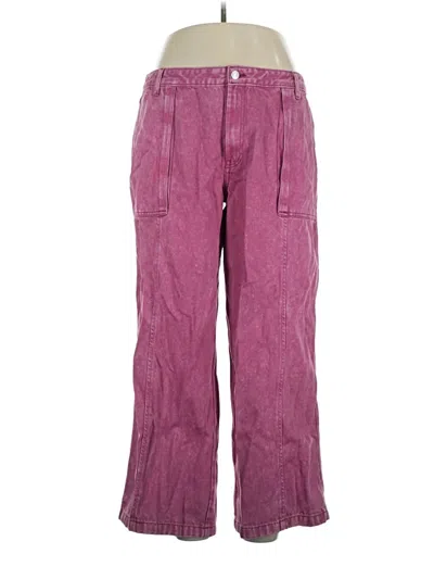 Pre-owned Scoop Casual Pants In Purple