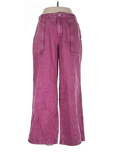 Pre-owned Scoop Casual Pants In Purple
