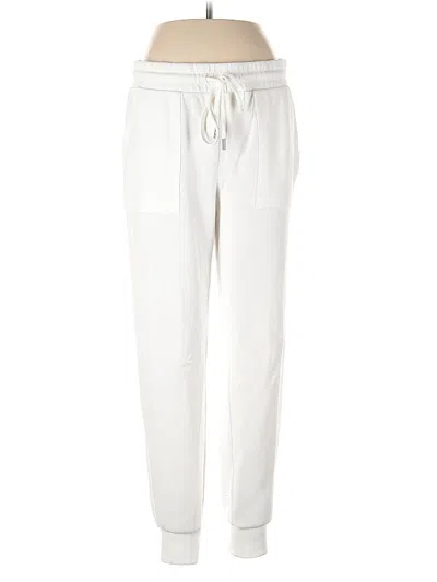 Pre-owned Scoop Casual Pants In White
