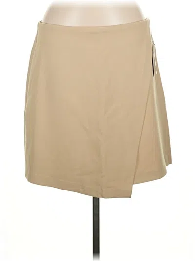 Scoop Casual Skirt In Brown