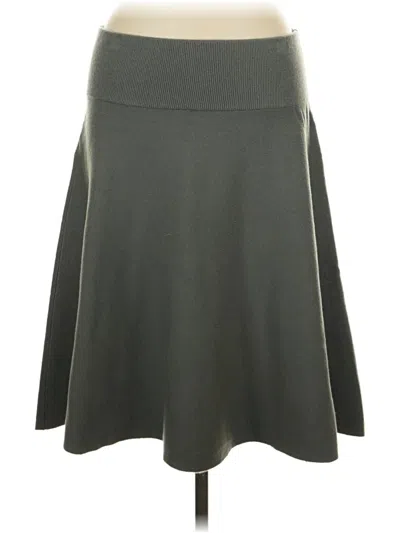 Pre-owned Scoop Casual Skirt In Gray