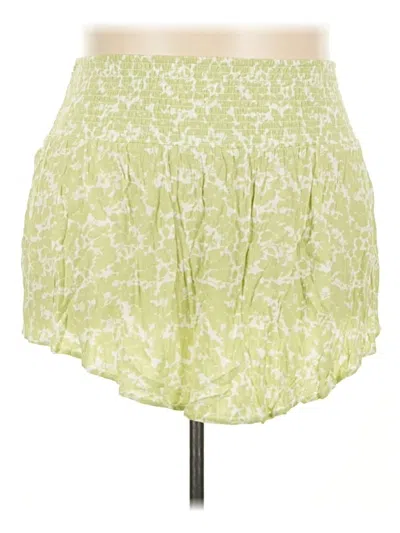 Pre-owned Scoop Casual Skirt In Green
