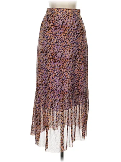 Pre-owned Scoop Casual Skirt In Purple