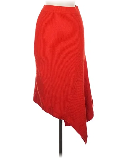 Pre-owned Scoop Casual Skirt In Red