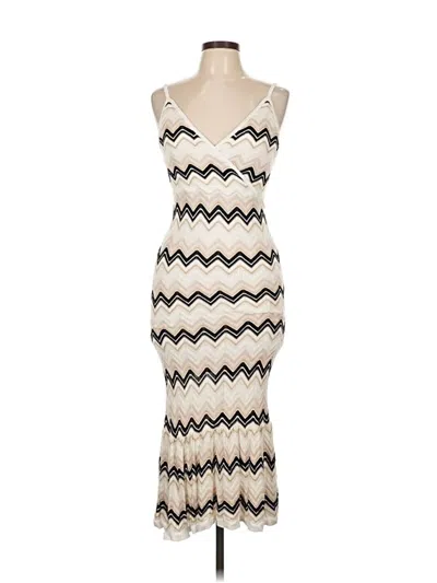 Pre-owned Scoop Cocktail Dress In White