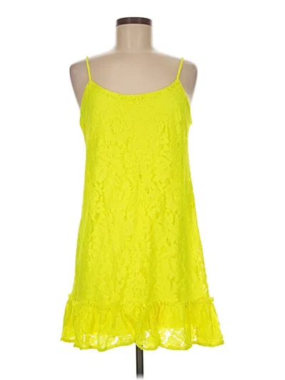 Pre-owned Scoop Cocktail Dress In Yellow