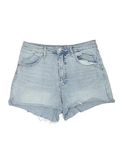 Pre-owned Scoop Denim Shorts In Blue