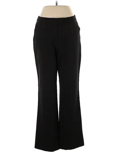Pre-owned Scoop Dress Pants In Black