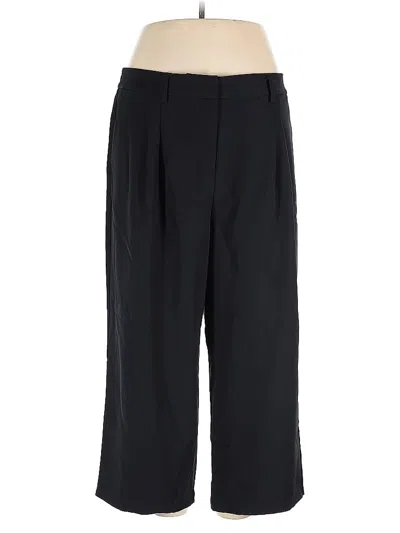 Pre-owned Scoop Dress Pants In Black