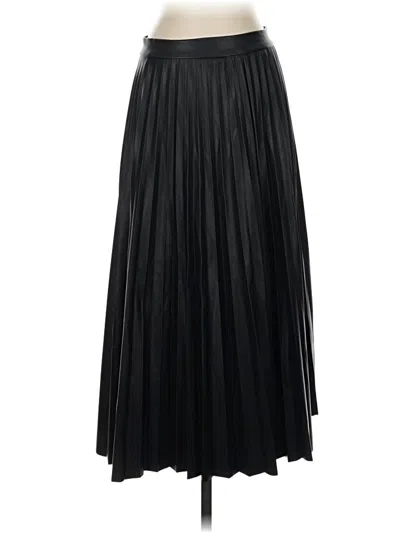Pre-owned Scoop Formal Skirt In Black