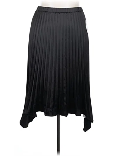 Pre-owned Scoop Formal Skirt In Black