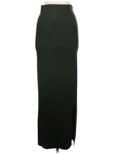 Pre-owned Scoop Formal Skirt In Black