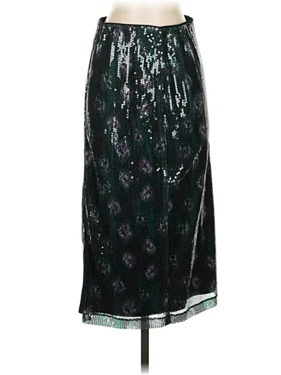 Pre-owned Scoop Formal Skirt In Green