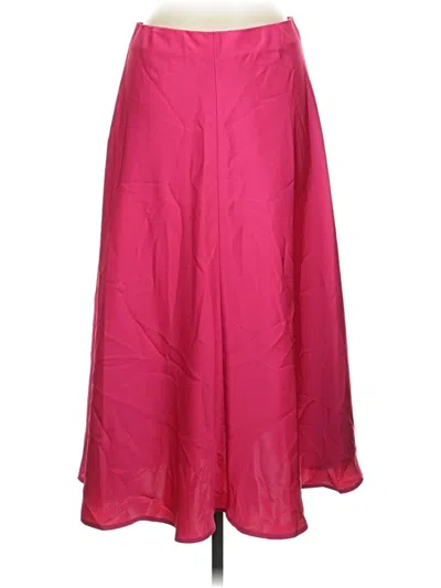 Pre-owned Scoop Formal Skirt In Pink