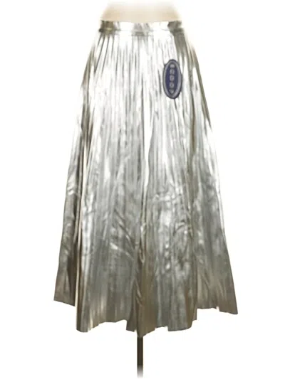 Scoop Formal Skirt In Silver
