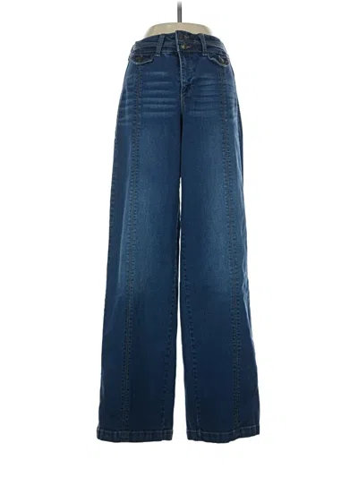 Pre-owned Scoop Jeans In Blue