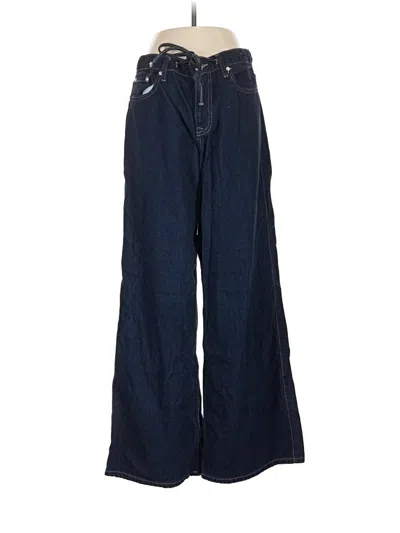 Pre-owned Scoop Jeans In Blue