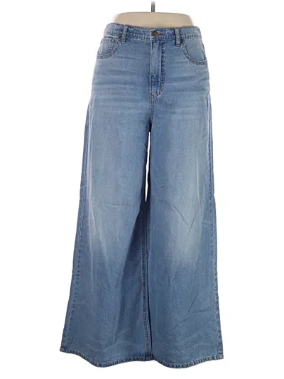 Pre-owned Scoop Jeans In Blue