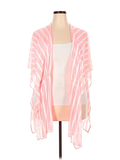 Pre-owned Scoop Kimono In Pink