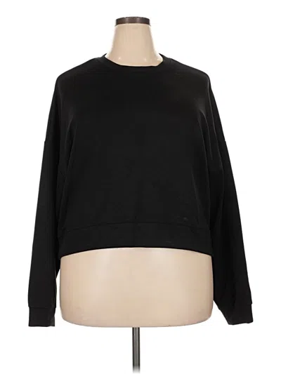 Pre-owned Scoop Long Sleeve T-shirt In Black