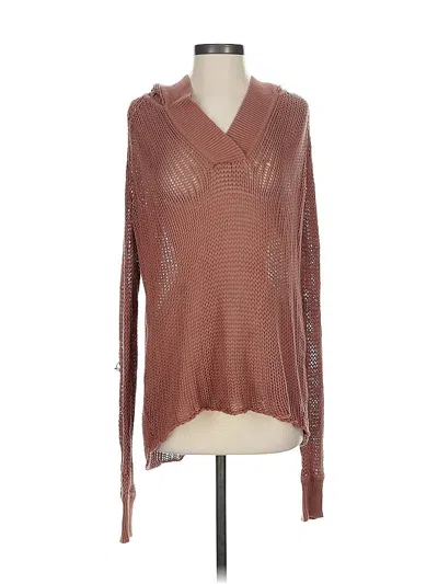 Pre-owned Scoop Nyc Pullover Sweater In Brown