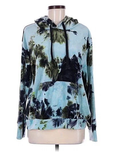 Pre-owned Scoop Pullover Hoodie In Blue