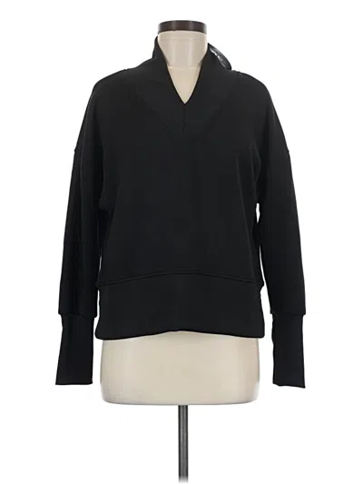 Scoop Pullover Sweater In Black