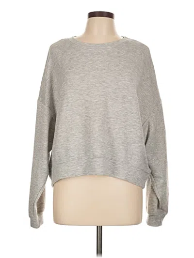Pre-owned Scoop Pullover Sweater In Gray