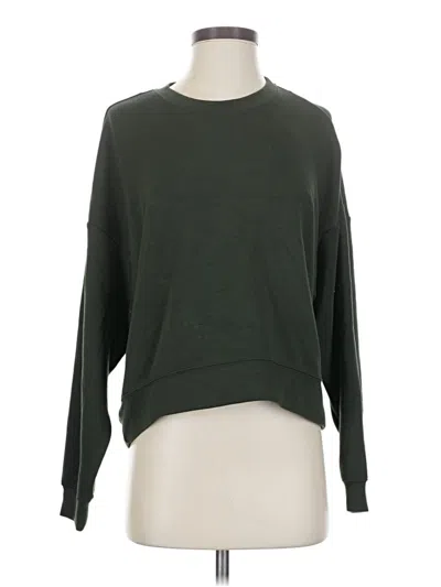 Pre-owned Scoop Pullover Sweater In Green
