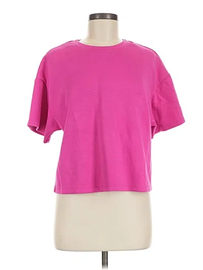 Pre-owned Scoop Short Sleeve T-shirt In Pink