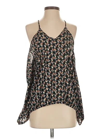 Pre-owned Scoop Sleeveless Blouse In Black