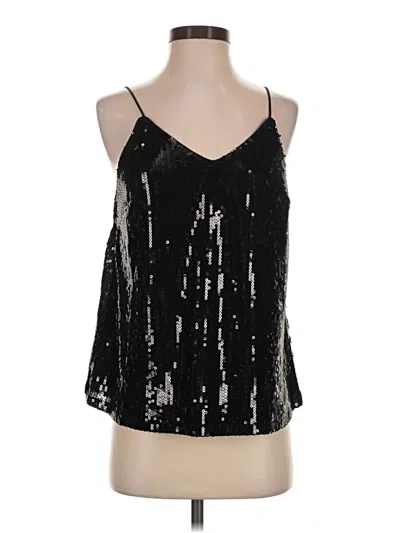 Pre-owned Scoop Sleeveless Blouse In Black