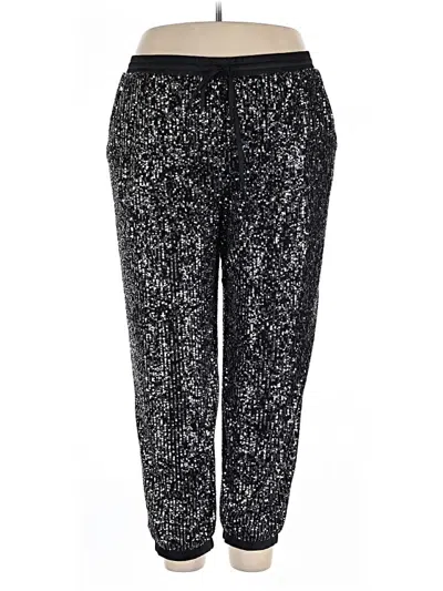 Pre-owned Scoop Sweatpants In Silver