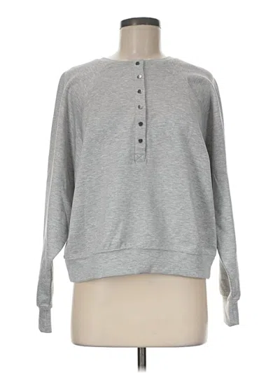 Pre-owned Scoop Sweatshirt In Gray