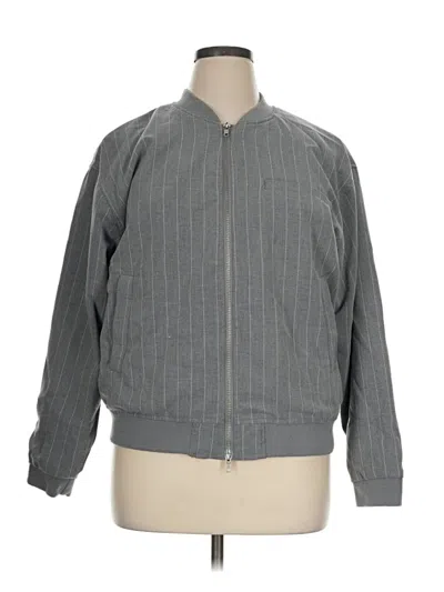 Pre-owned Scoop Track Jacket In Gray