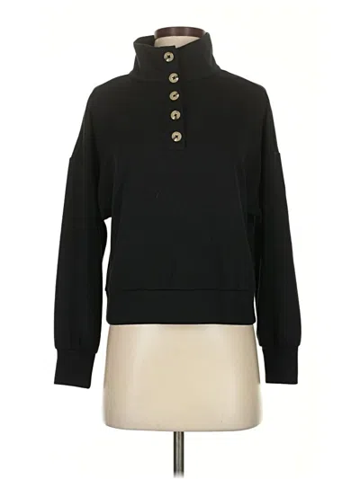 Pre-owned Scoop Turtleneck Sweater In Black