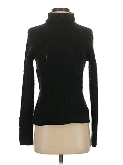 Pre-owned Scoop Turtleneck Sweater In Black