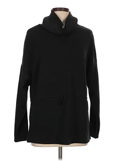 Pre-owned Scoop Turtleneck Sweater In Black