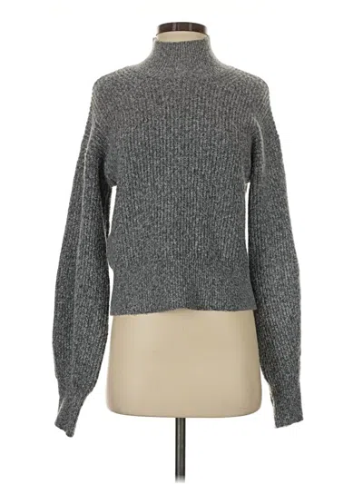 Pre-owned Scoop Turtleneck Sweater In Gray