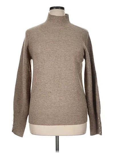 Pre-owned Scoop Turtleneck Sweater In Tan