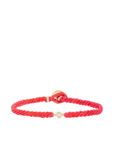 Scosha 10k Gold Classic White Diamond Bracelet
