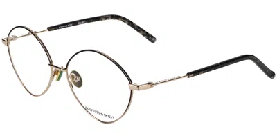 Scotch & Soda 1014 Women's Glasses, Gold, Size 54 In Transparent
