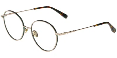 Scotch & Soda 1021 Women's Glasses, Gold, Size 50 In Brown