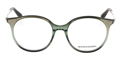 Scotch & Soda 1024 Women's Glasses, Green, Size 53