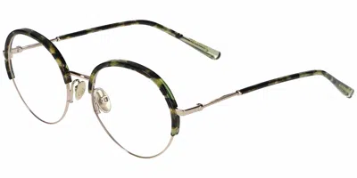 Scotch & Soda 1027 Women's Glasses, Tortoiseshell, Size 51 In Green