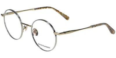 Scotch & Soda 1028 Women's Glasses, Silver, Size 48