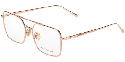 Scotch & Soda 2010 Men's Glasses, Gold, Size 52