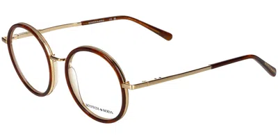 Scotch & Soda 2014 Men's Glasses, Gold, Size 50