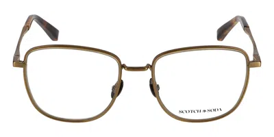 Scotch & Soda 2023 Men's Glasses, Gold, Size 52