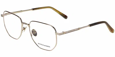 Scotch & Soda 2027 Men's Glasses, Gold, Size 53